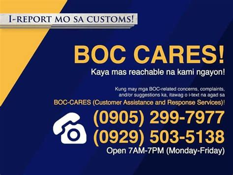 boc cares|BOC Cares formed to address concerns .